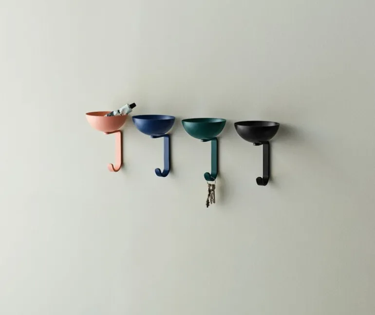 Northern Nest väggkrok, matt svart