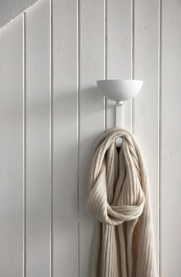 Northern Nest väggkrok, vit matt