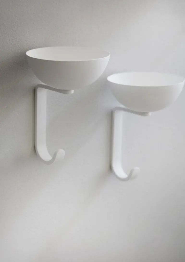 Northern Nest väggkrok, vit matt