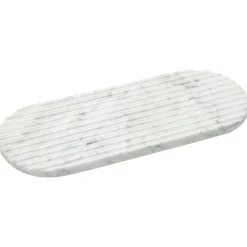 Northern Podium bräde, 40 cm, blandad vit marmor