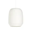 Northern Tradition pendellampa, hög, vit