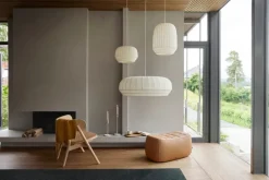 Northern Tradition pendellampa, hög, vit