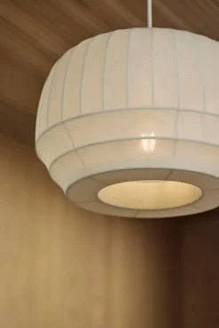 Northern Tradition pendellampa, liten, vit