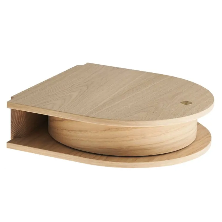 Northern Valet vägghängd låda, liten, ljus ek