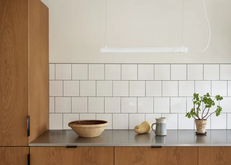 NUAD Radent pendellampa 70 cm, vit