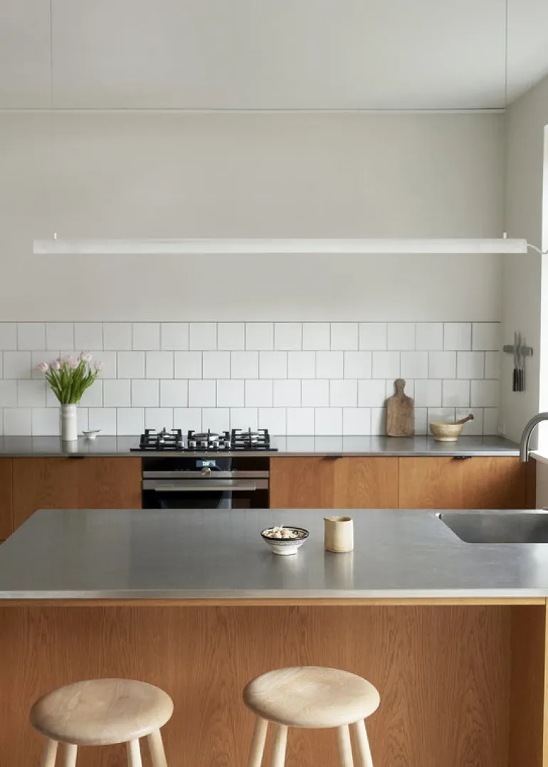 NUAD Radent pendellampa 135 cm, vit