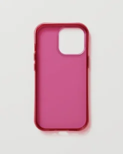 Nudient Form Case för iPhone, klar rosa
