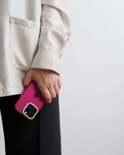 Nudient Form Case för iPhone, klar rosa