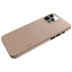 Nudient Tunt skal för iPhone, lera beige