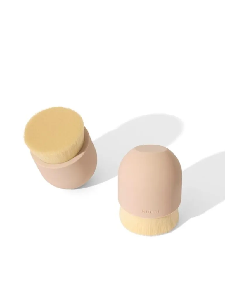 Nuori Caressing ansiktsborste, rosenröd