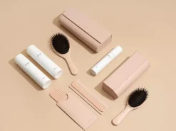 Nuori Revitaliserande hårborste, stor, ros