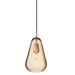 Nuura Anoli 1 pendellampa, medium, guld