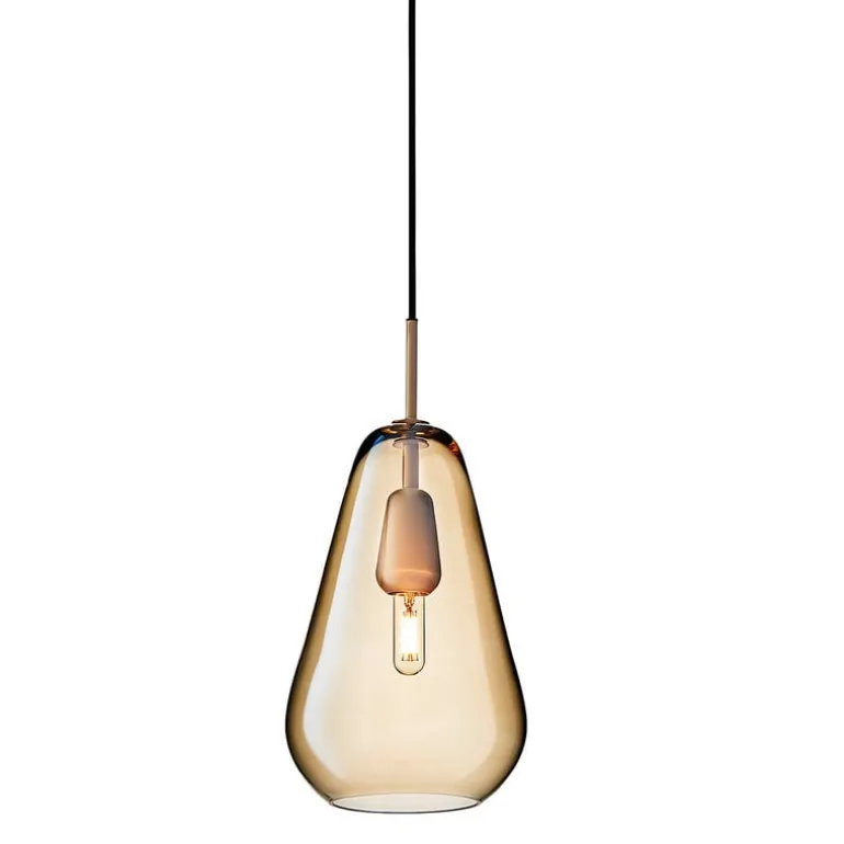 Nuura Anoli 1 pendellampa, medium, guld