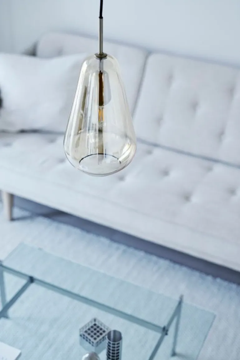 Nuura Anoli 1 pendellampa, medium, guld