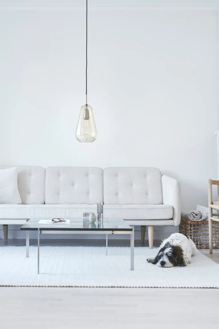 Nuura Anoli 1 pendellampa, medium, guld