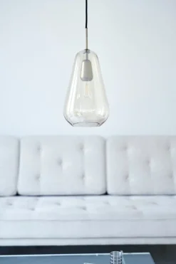 Nuura Anoli 1 pendellampa, medium, guld