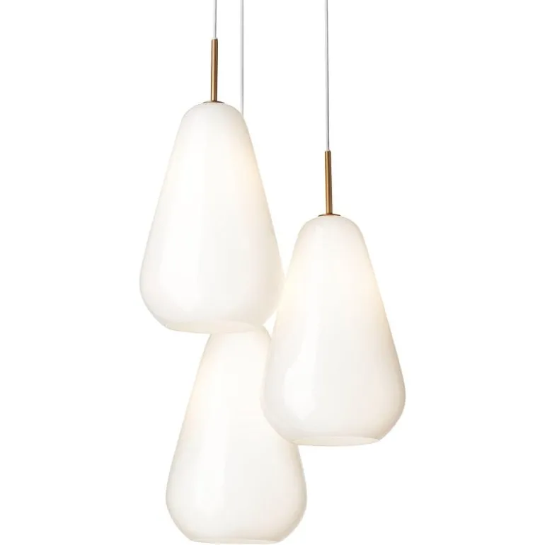 Nuura Anoli 3 pendellampa, opal