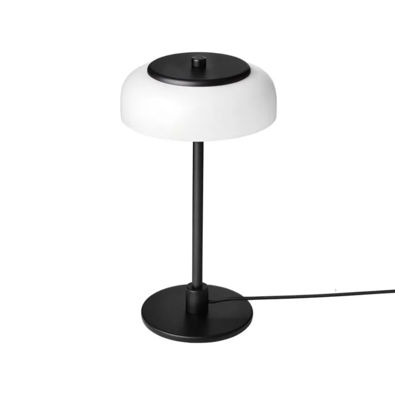 Nuura Blossi bordslampa, liten, svart - opal