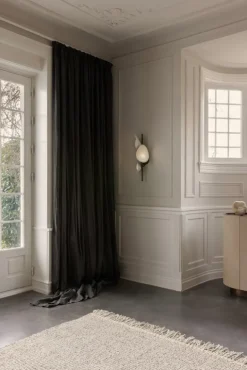 Nuura Florii 3 vägglampa, mörk brons - vit