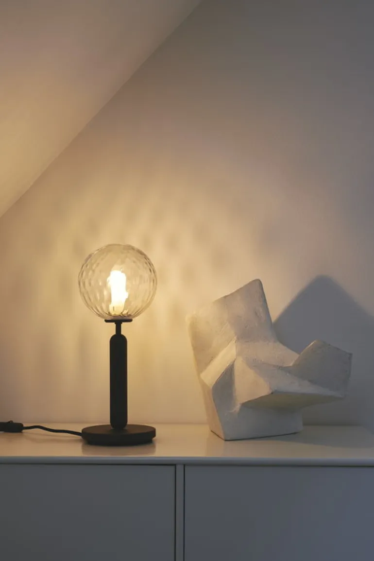 Nuura Miira bordslampa, klippgrå - klar