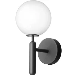 Nuura Miira vägglampa, klippgrå - opal