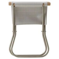 Nychair X Nychair X Shikiri fotpall, såpad ek - ljusgrå Koshi