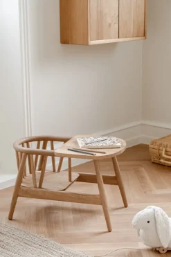 Oaklings Smilla småbarnstol med bricka, ek