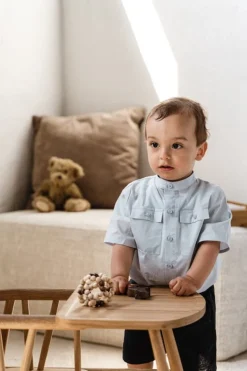 Oaklings Smilla småbarnstol med bricka, ek