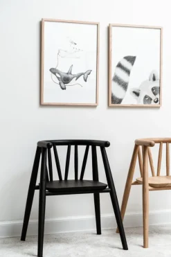 Oaklings Storm barnstol, ek