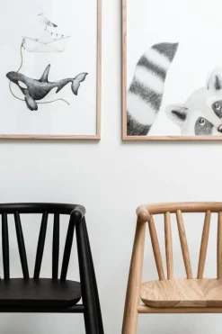 Oaklings Storm barnstol, ek