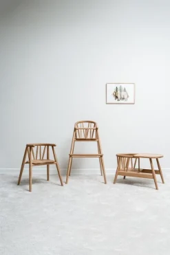 Oaklings Storm barnstol, ek