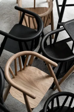 Oaklings Storm barnstol, ek