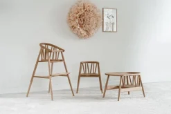 Oaklings Storm barnstol, ek