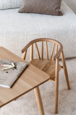 Oaklings Storm barnstol, ek