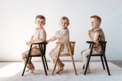 Oaklings Storm barnstol, svartbetsad ek