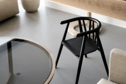 Oaklings Storm barnstol, svartbetsad ek