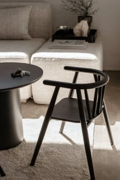 Oaklings Storm barnstol, svartbetsad ek