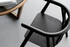 Oaklings Storm barnstol, svartbetsad ek