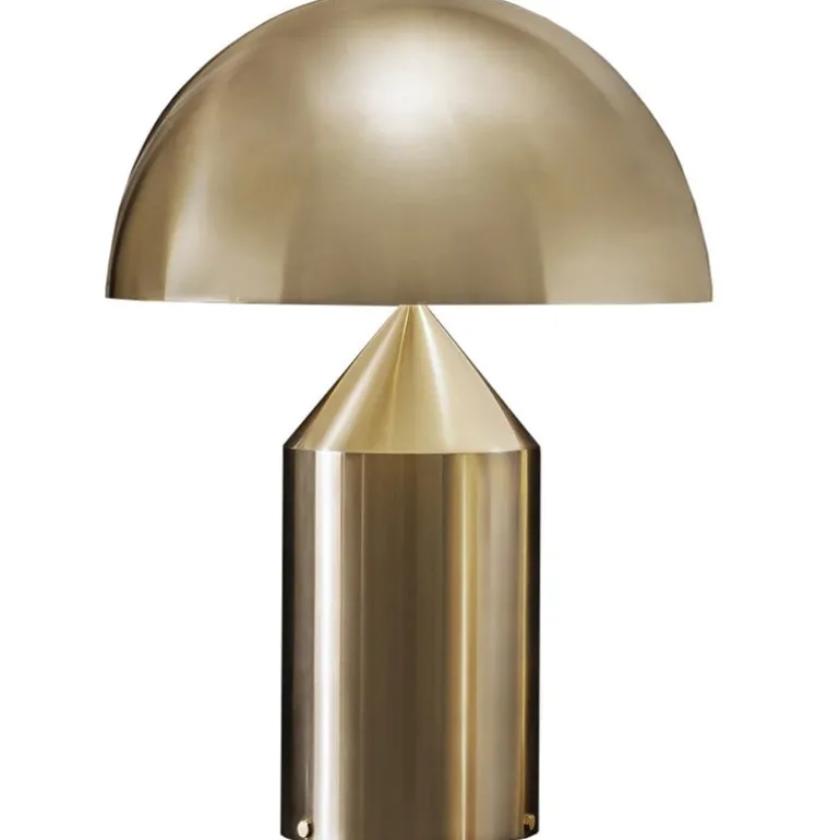 Oluce Atollo 233 bordslampa, guld