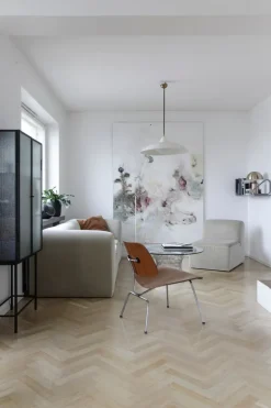 Oluce Atollo 238 bordslampa, guld