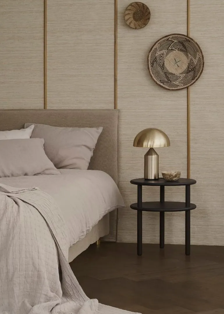 Oluce Atollo 238 bordslampa, guld