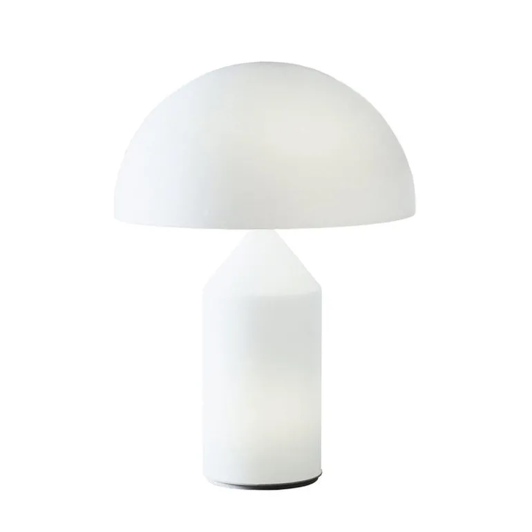 Oluce Atollo 236 bordslampa, vit