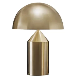 Oluce Atollo 239 bordslampa, guld