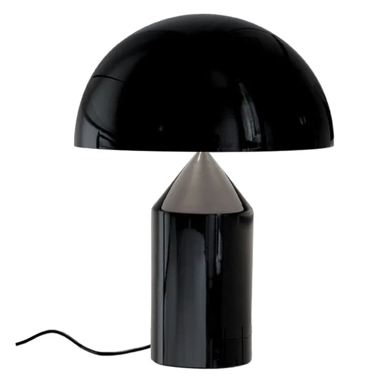 Oluce Atollo 239 bordslampa, svart