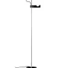 Oluce Spider 3319 golvlampa, svart