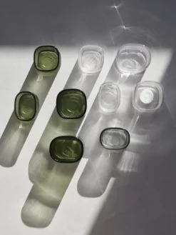 Orrefors Magica värmeljuslykta superellipse, 50 mm, grå