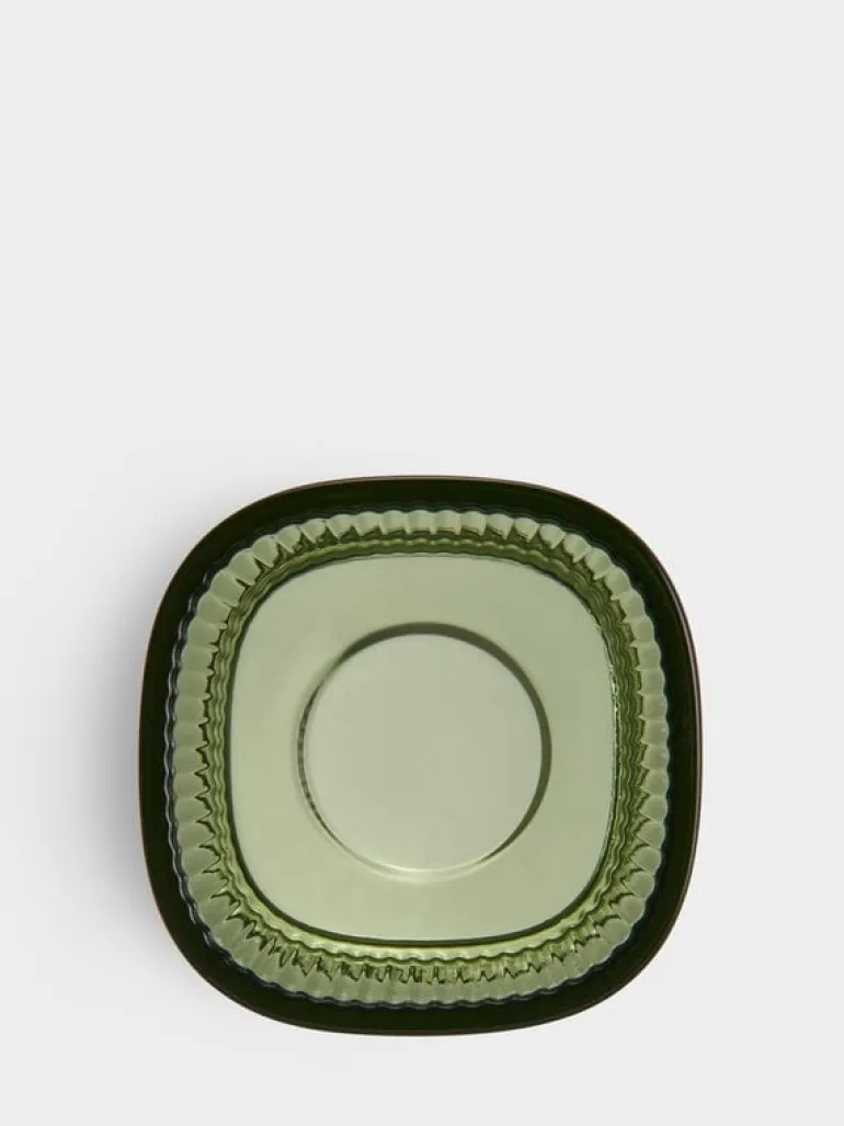 Orrefors Magica värmeljusstake supercirkel, 70 mm, grön