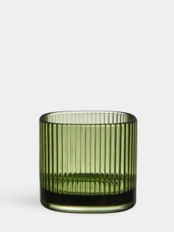 Orrefors Magica värmeljusstake supercirkel, 70 mm, grön