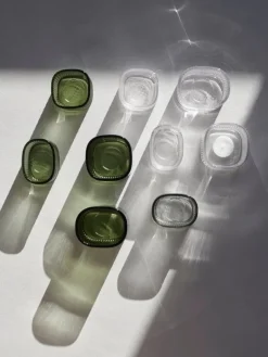 Orrefors Magica värmeljusstake supercirkel, 70 mm, grön