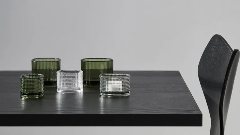 Orrefors Magica värmeljusstake supercirkel, 50 mm, klar